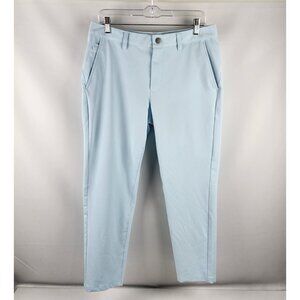 SOLD Bonobos Pants Mens 32x28 Light Blue Golf Performance Slim Fit Tapered Pants